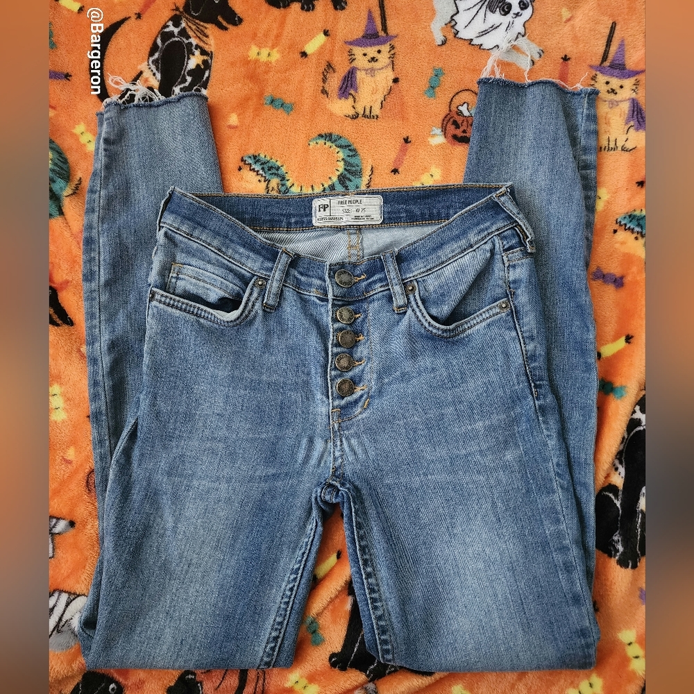 Free People skinny jeans
